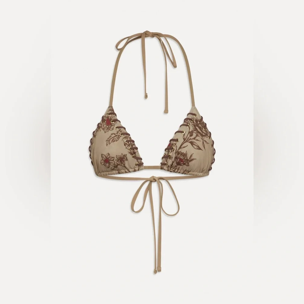 Frankies Bikinis x BELLA HADID Desert Rose Bikini Set - Picture 3 of 6